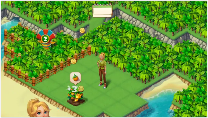 Tropical Merge android App screenshot 2