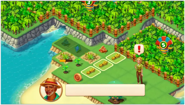 Tropical Merge android App screenshot 5