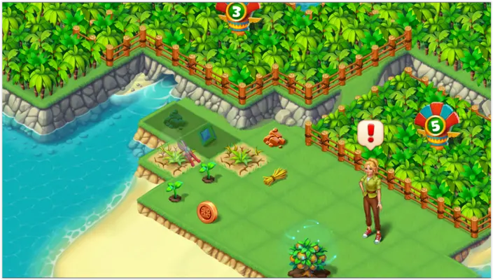 Tropical Merge android App screenshot 6